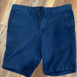 Joe Fresh Blue Flat Front Shorts Casual Style